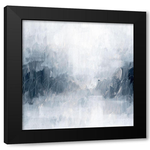 Polar Mist II Black Modern Wood Framed Art Print with Double Matting by Popp, Grace