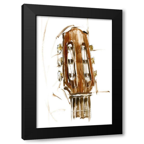 Instrumental IV Black Modern Wood Framed Art Print with Double Matting by Harper, Ethan
