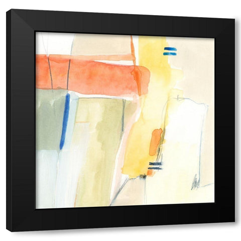 Nelle I Black Modern Wood Framed Art Print with Double Matting by Barnes, Victoria