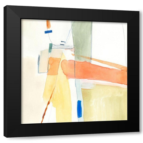 Nelle II Black Modern Wood Framed Art Print by Barnes, Victoria