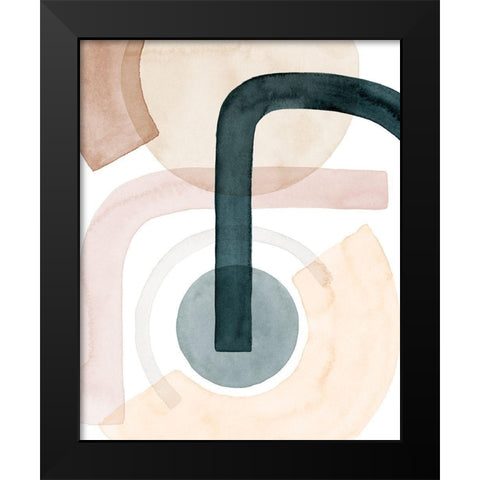 Easy Shift I Black Modern Wood Framed Art Print by Popp, Grace