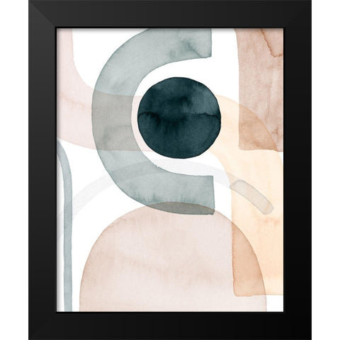 Easy Shift II Black Modern Wood Framed Art Print by Popp, Grace