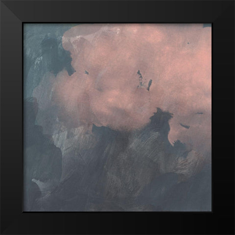 Sunset Aura II Black Modern Wood Framed Art Print by Green, Jacob