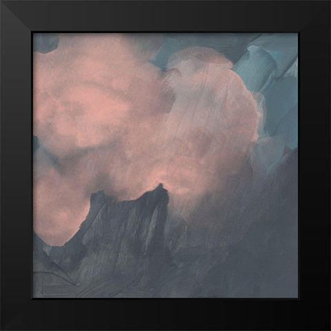 Sunset Aura IV Black Modern Wood Framed Art Print by Green, Jacob