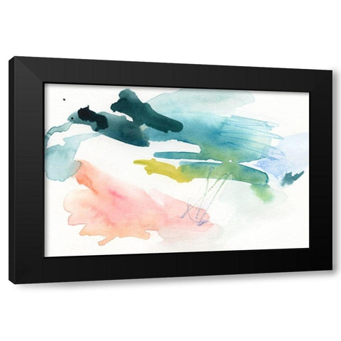 Candy Sky II Black Modern Wood Framed Art Print with Double Matting by Barnes, Victoria