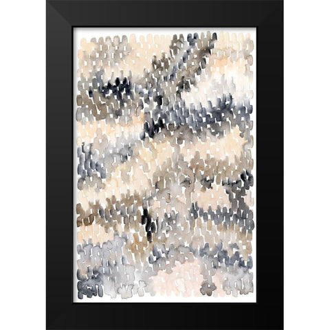 Pebble Beach I Black Modern Wood Framed Art Print by Popp, Grace