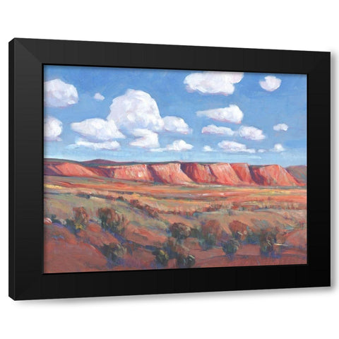 Distant Mesa II Black Modern Wood Framed Art Print with Double Matting by OToole, Tim