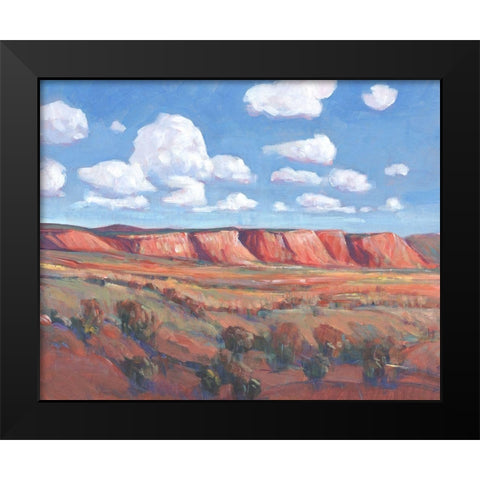 Distant Mesa II Black Modern Wood Framed Art Print by OToole, Tim