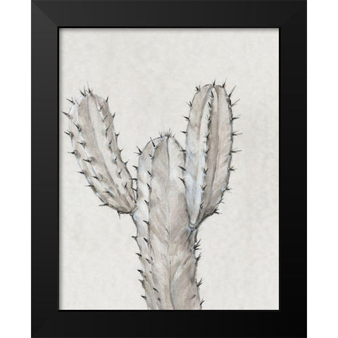 Cactus Study II Black Modern Wood Framed Art Print by OToole, Tim