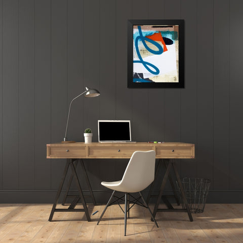 Never Fails II Black Modern Wood Framed Art Print by Youngstrom, Kent