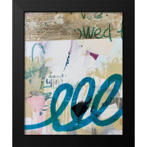 Never Fails IV Black Modern Wood Framed Art Print by Youngstrom, Kent