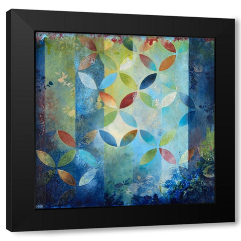 Comely + Courtly I Black Modern Wood Framed Art Print by Robinson, Heather