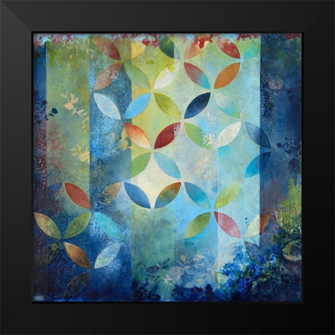 Comely + Courtly I Black Modern Wood Framed Art Print by Robinson, Heather