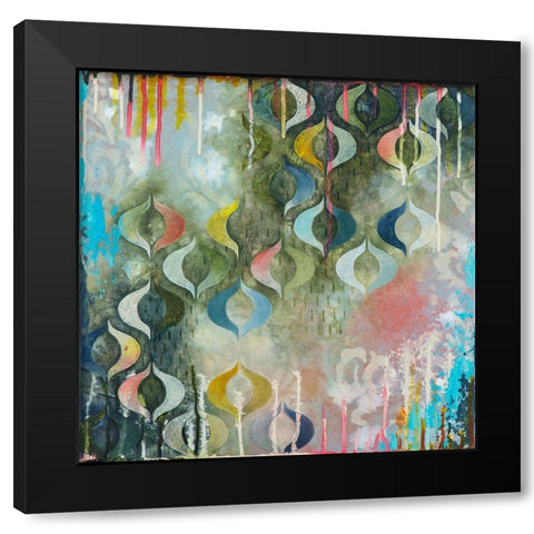 Diffident + Patient II Black Modern Wood Framed Art Print with Double Matting by Robinson, Heather