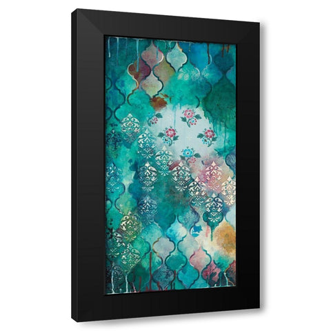 Antique Ogees I Black Modern Wood Framed Art Print with Double Matting by Robinson, Heather