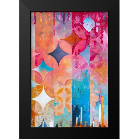 Atmospheric Geo II Black Modern Wood Framed Art Print by Robinson, Heather