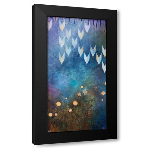 My Constellation I Black Modern Wood Framed Art Print by Robinson, Heather