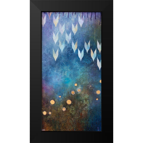 My Constellation I Black Modern Wood Framed Art Print by Robinson, Heather