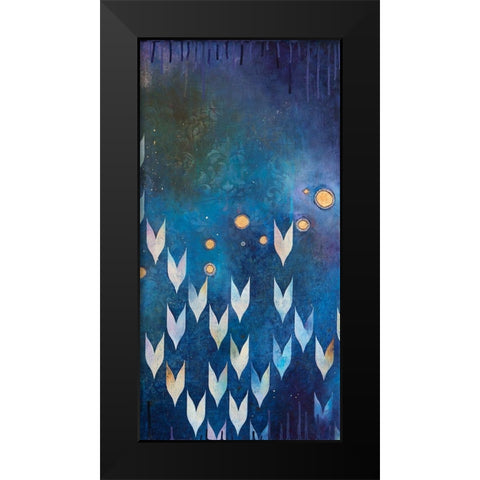 My Constellation II Black Modern Wood Framed Art Print by Robinson, Heather
