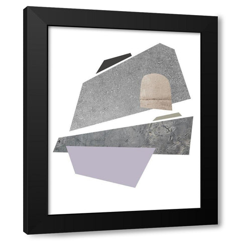 Slab Sections II Black Modern Wood Framed Art Print by Green, Jacob