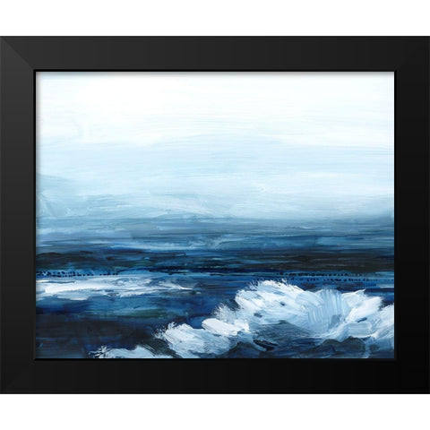 View from the Lighthouse II Black Modern Wood Framed Art Print by Popp, Grace