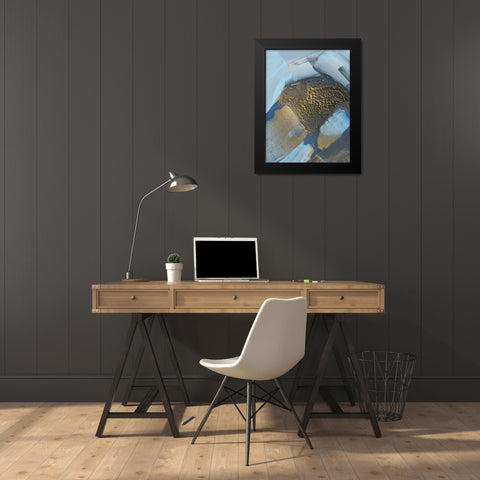 Mesmerize II Black Modern Wood Framed Art Print by Arbel, Lori