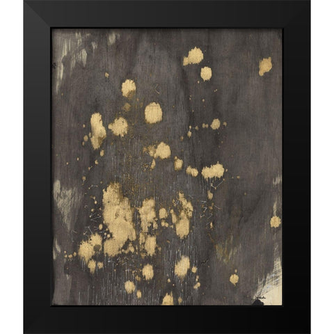 Cosmic Traces Black Modern Wood Framed Art Print by Arbel, Lori