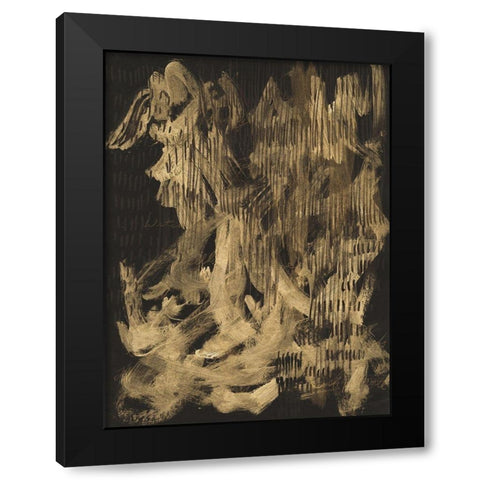 Witchery Black Modern Wood Framed Art Print with Double Matting by Arbel, Lori