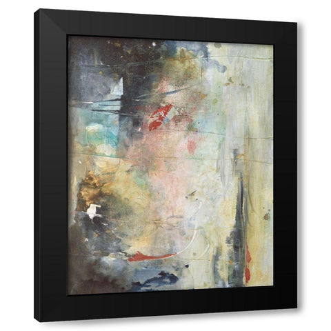 Vision I Black Modern Wood Framed Art Print by Combs, Joyce
