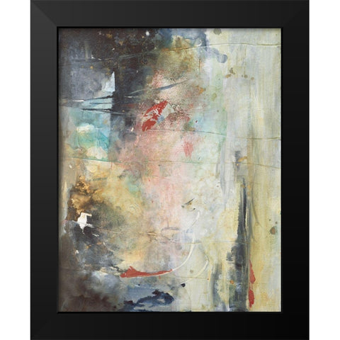 Vision I Black Modern Wood Framed Art Print by Combs, Joyce