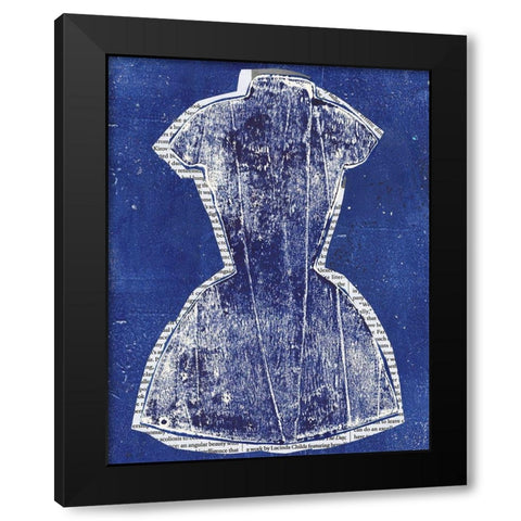Formal Black Modern Wood Framed Art Print with Double Matting by Combs, Joyce