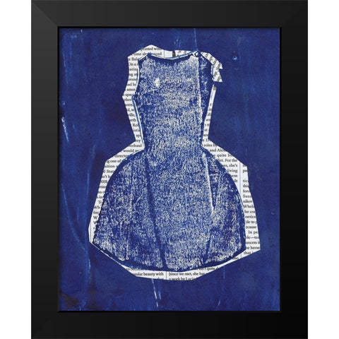 Young Maiden Black Modern Wood Framed Art Print by Combs, Joyce