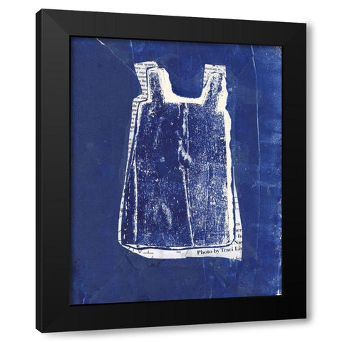 Leisure Black Modern Wood Framed Art Print by Combs, Joyce