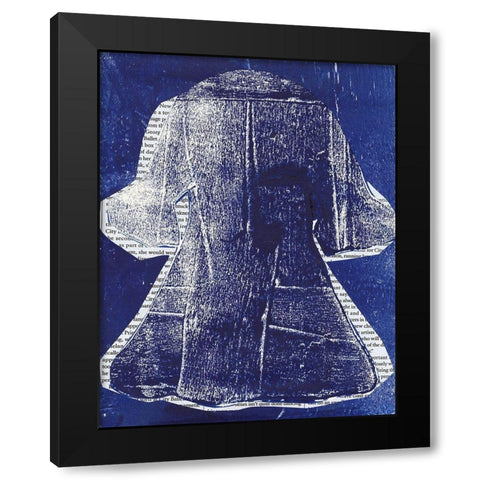 Angelica Black Modern Wood Framed Art Print by Combs, Joyce