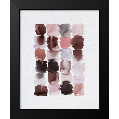 Trickle II Black Modern Wood Framed Art Print by Popp, Grace