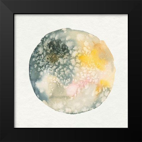 Cosmic View II Black Modern Wood Framed Art Print by Caroline, Emma