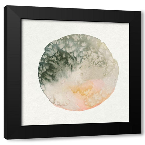 Cosmic View V Black Modern Wood Framed Art Print with Double Matting by Caroline, Emma