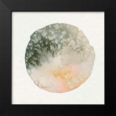 Cosmic View V Black Modern Wood Framed Art Print by Caroline, Emma