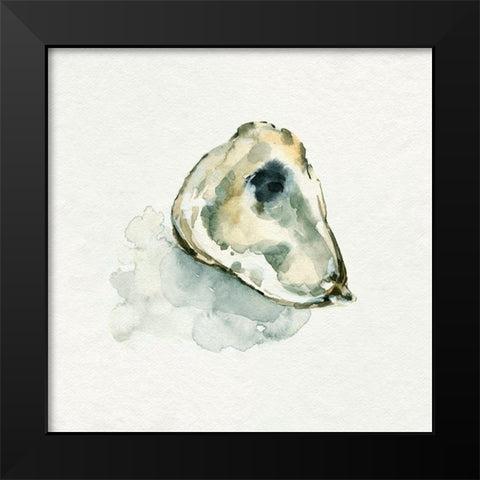 Old Salt Shell II Black Modern Wood Framed Art Print by Caroline, Emma
