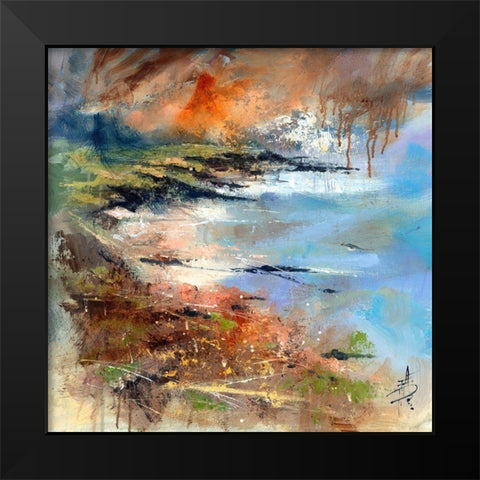 Nevern Lights I Black Modern Wood Framed Art Print by Doyle, Anne Farrall