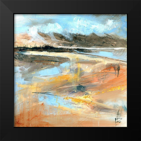 Nevern Lights IV Black Modern Wood Framed Art Print by Doyle, Anne Farrall