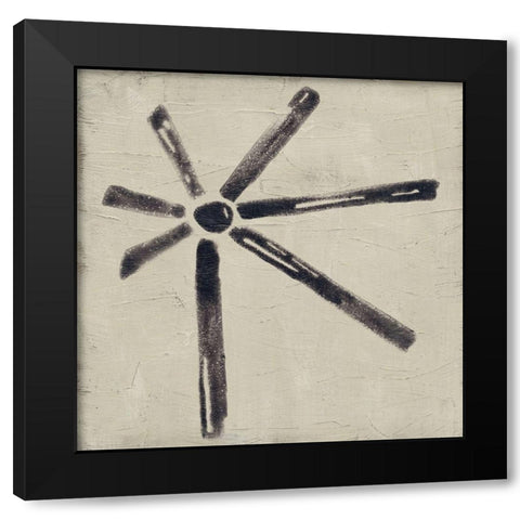 The Seven Principles VI Black Modern Wood Framed Art Print by Vess, June Erica