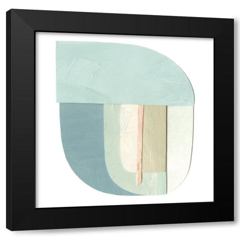 Morningtide II Black Modern Wood Framed Art Print by Caroline, Emma