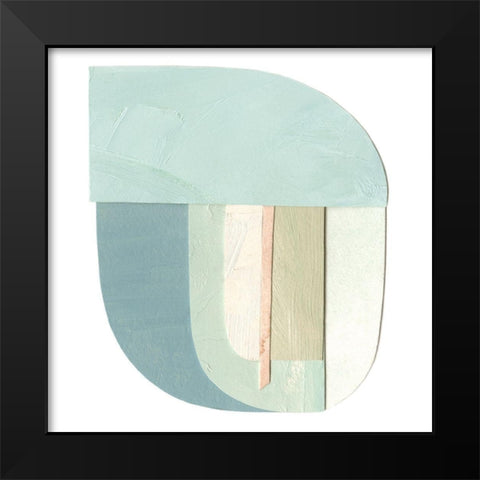 Morningtide II Black Modern Wood Framed Art Print by Caroline, Emma
