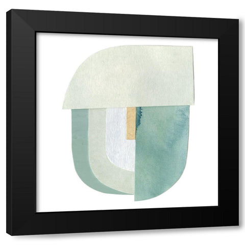 Morningtide III Black Modern Wood Framed Art Print by Caroline, Emma