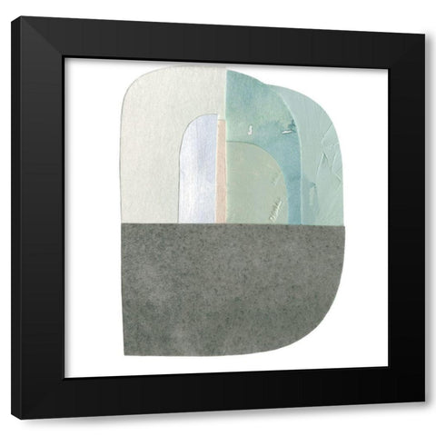Morningtide IV Black Modern Wood Framed Art Print with Double Matting by Caroline, Emma