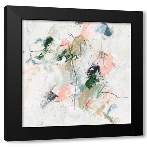 Approaching Spring I Black Modern Wood Framed Art Print with Double Matting by Wang, Melissa