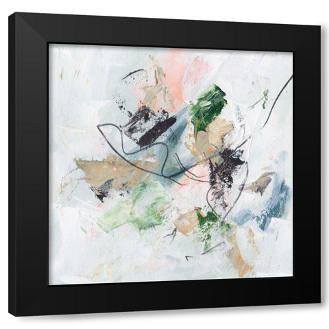 Approaching Spring III Black Modern Wood Framed Art Print with Double Matting by Wang, Melissa