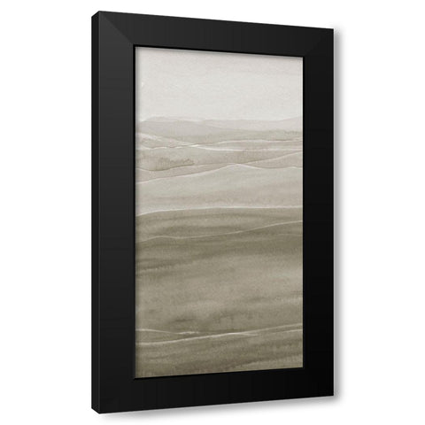 Foggy I Black Modern Wood Framed Art Print with Double Matting by Ludwig, Alicia
