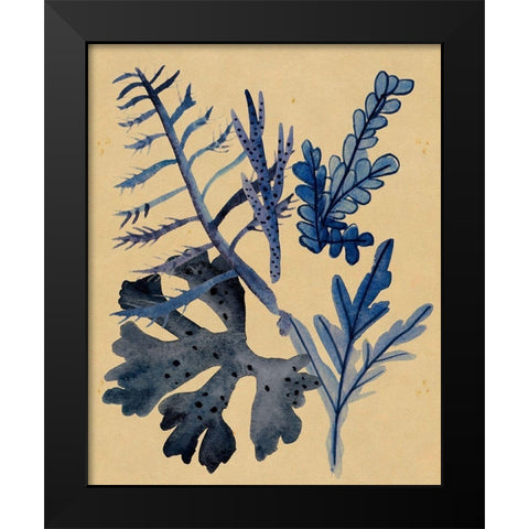 Underwater Forest II Black Modern Wood Framed Art Print by Wang, Melissa